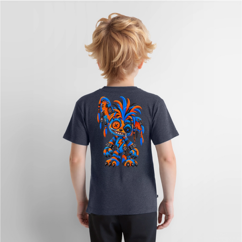 STATIC SPIKE – Kinder Premium T-Shirt - Jeansblau 