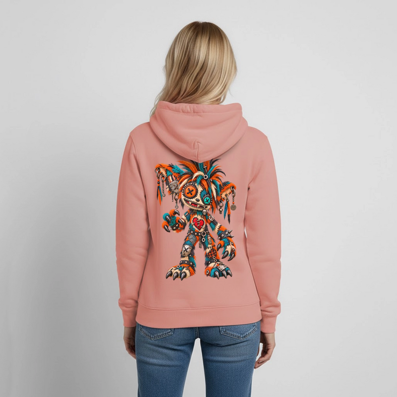 SCRAP JACK – Damen Hoodie - Altrosa