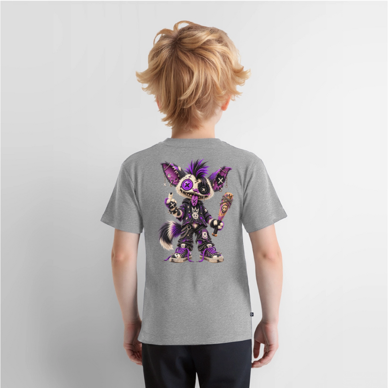RAGGZR – Kinder Premium T-Shirt - Grau meliert