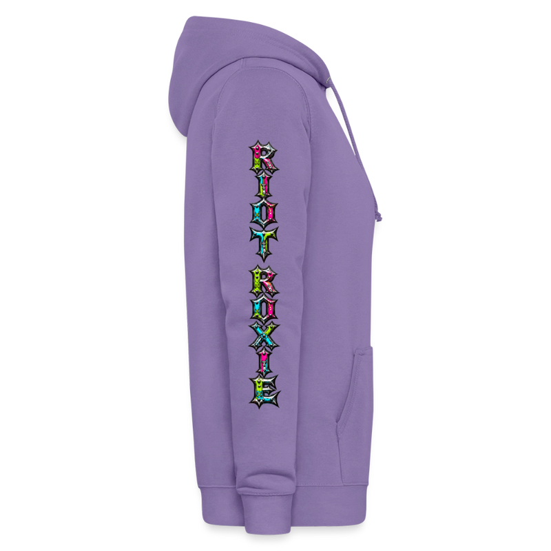 RIOT ROXIE – Damen Hoodie - Lavendel