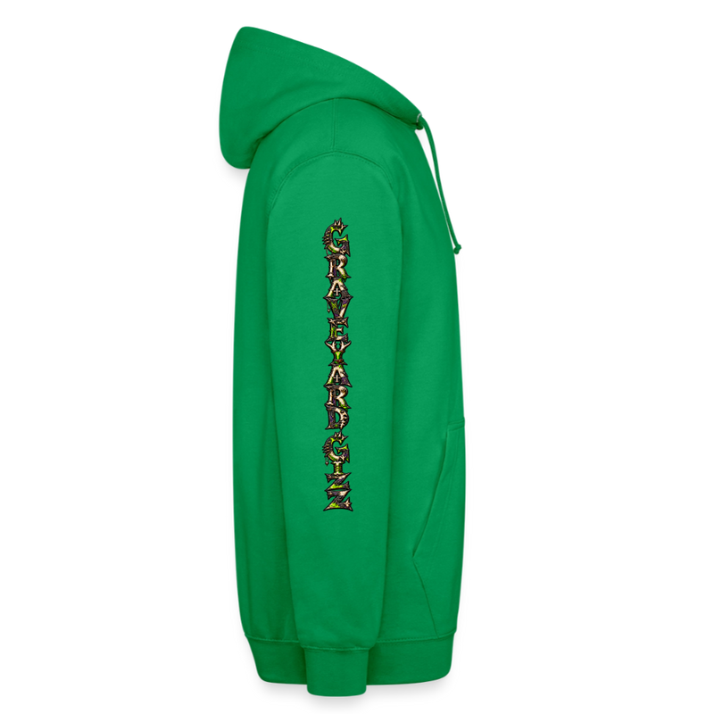 GRAVEYARD GIZZ – Herren / Unisex Hoodie - Kelly Green