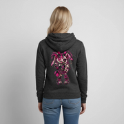 VELVET VEX – Damen Hoodie - Anthrazit