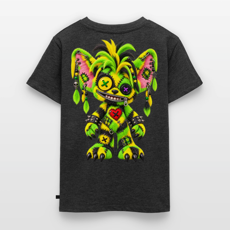FUZZBALL GREMMY – Kinder Premium T-Shirt - Anthrazit meliert