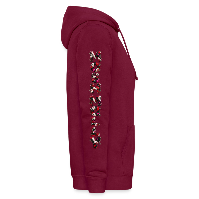 MOSH MOLLY – Damen Hoodie - Bordeaux