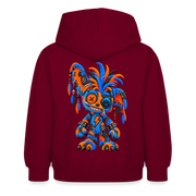 STATIC SPIKE – Kinder Hoodie - Bordeaux