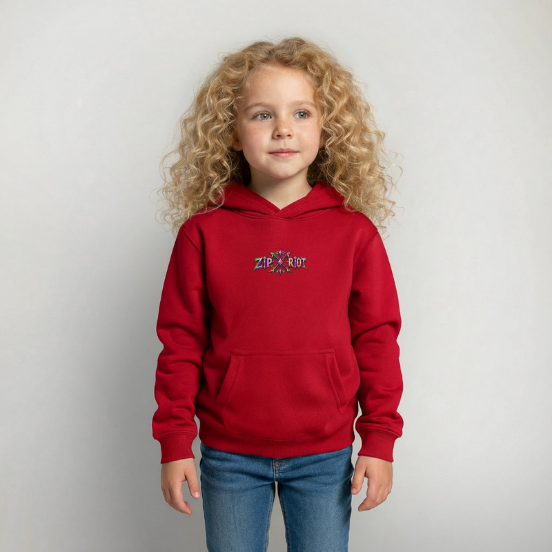 RIOT ROXIE – HIGHJUMP | Kinder Premium Hoodie - Rot