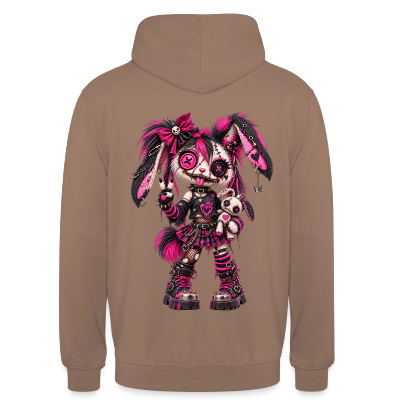 VELVET VEX – Herren / Unisex Hoodie - Mokka