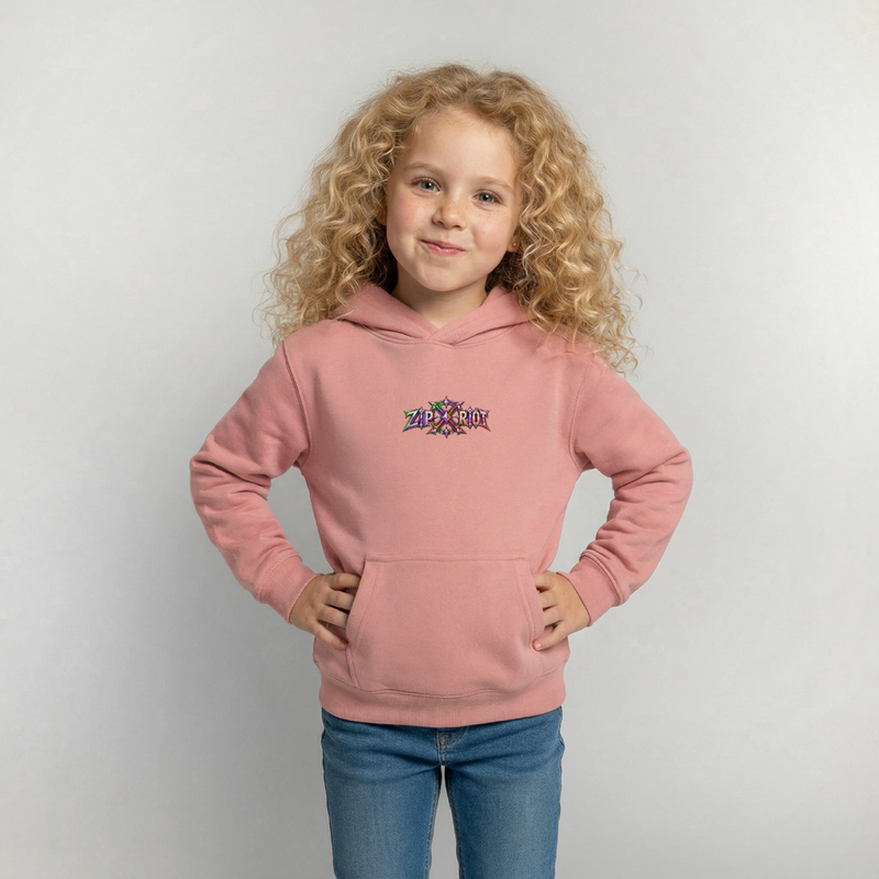RIOT ROXIE – HIGHJUMP | Kinder Premium Hoodie - Altrosa