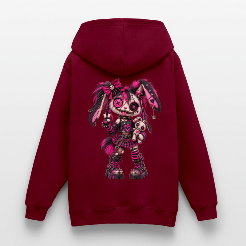 VELVET VEX – Teenie Hoodie - Bordeaux