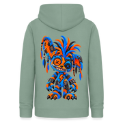 STATIC SPIKE – Damen Hoodie - Graugrün