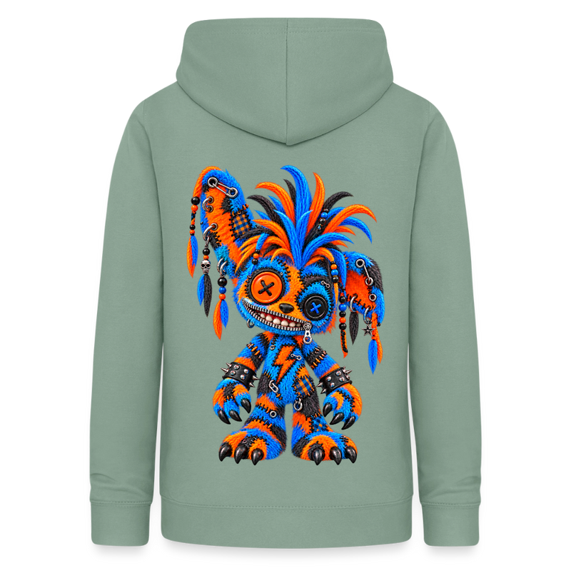 STATIC SPIKE – Damen Hoodie - Graugrün