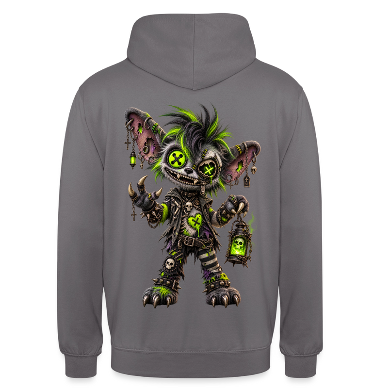 GRAVEYARD GIZZ – Herren / Unisex Hoodie - Mittelgrau