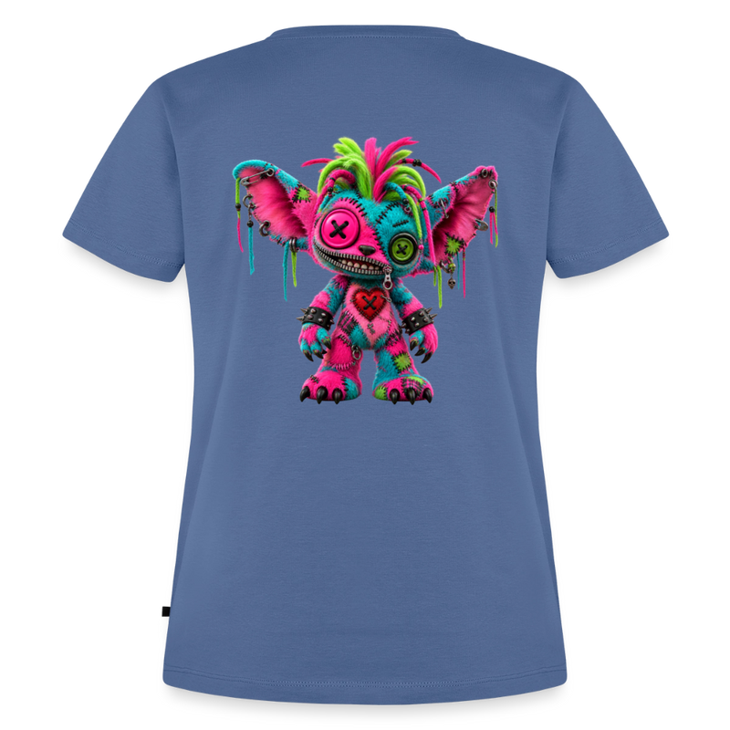 RIOT ROXIE – Damen Premium T-Shirt - Taubenblau