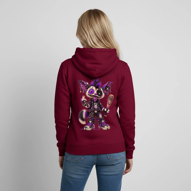 RAGGZR – Damen Hoodie - Bordeaux