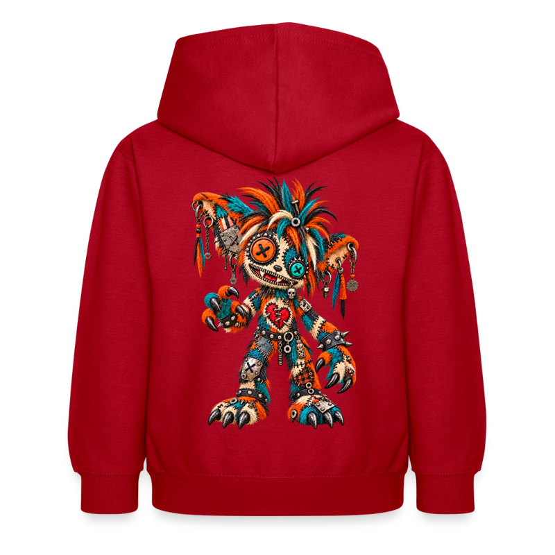 SCRAP JACK – Kinder Hoodie - Rot