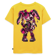 VELVET VEX – Kinder Premium T-Shirt - Sonnengelb