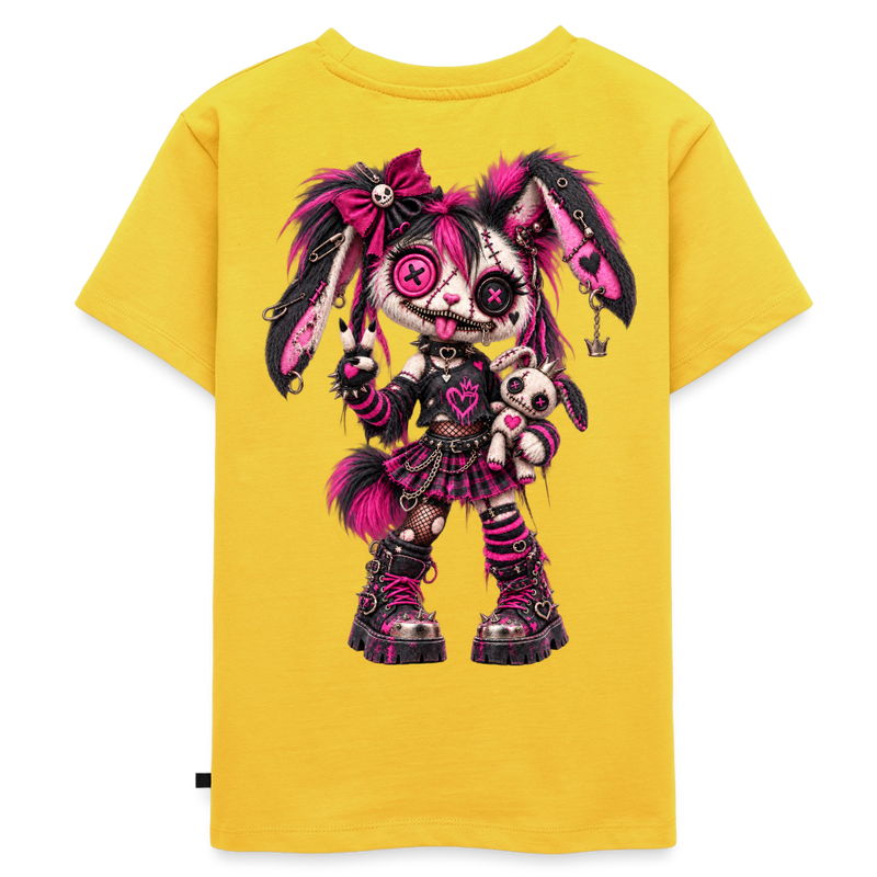 VELVET VEX – Kinder Premium T-Shirt - Sonnengelb