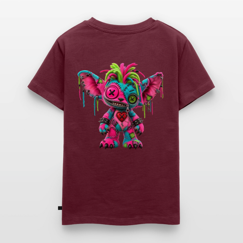 RIOT ROXIE – Kinder Premium T-Shirt - Burgunderrot