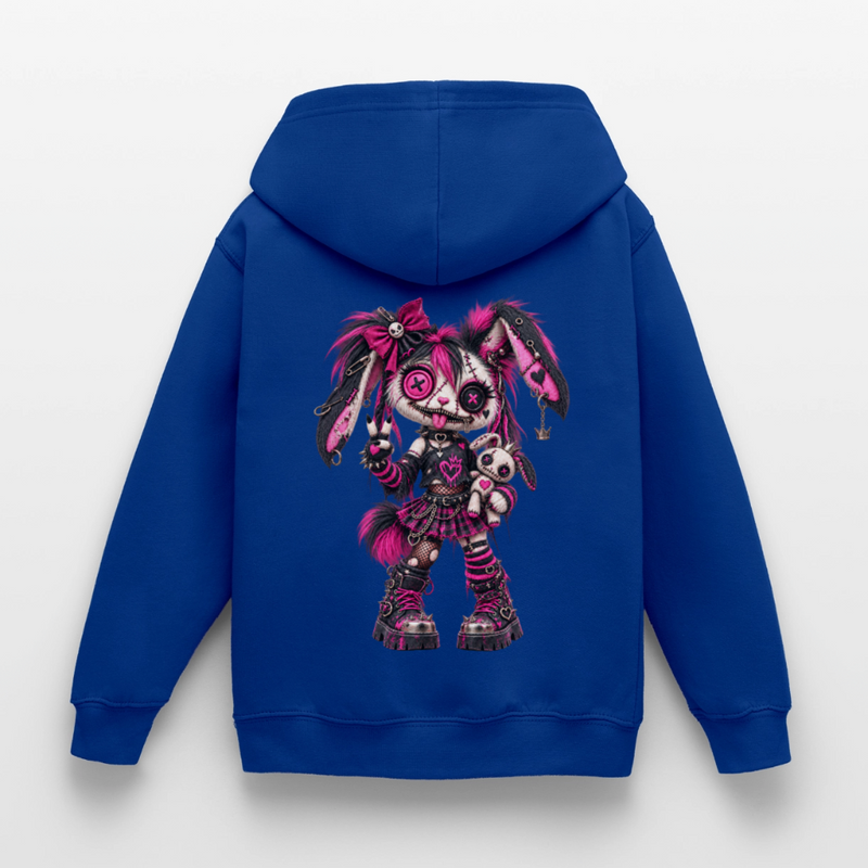 VELVET VEX – Kinder Hoodie - Royalblau