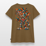 SCRAP JACK – Damen Premium T-Shirt - Nussbraun