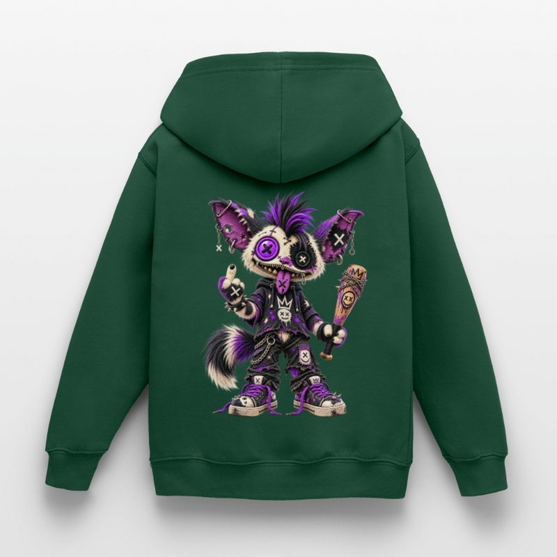 RAGGZR – Kinder Hoodie - Flaschengrün