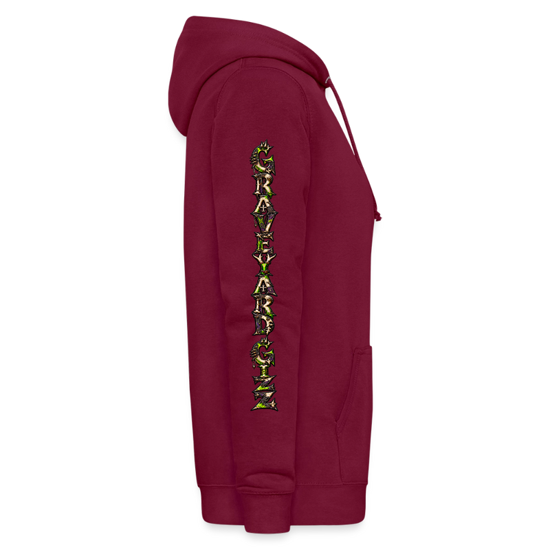GRAVEYARD GIZZ – Damen Hoodie - Bordeaux