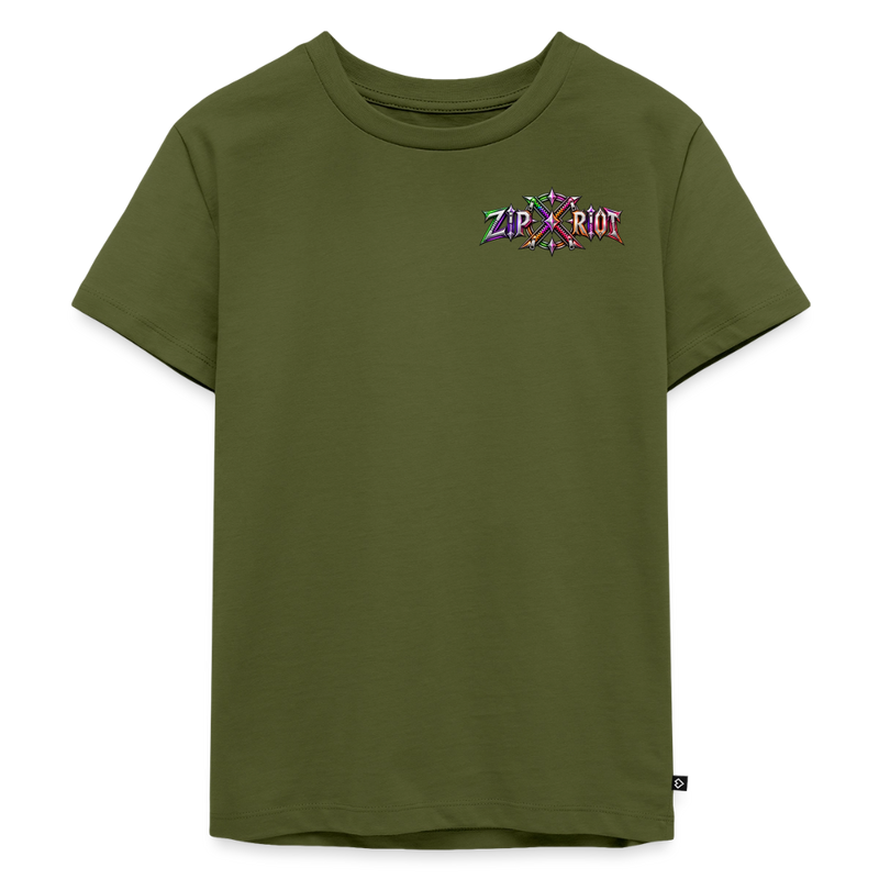 RIOT ROXIE – Kinder Premium T-Shirt - Khaki