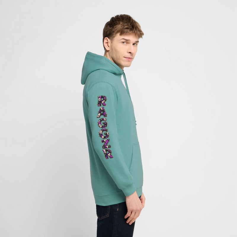 RAGGZR – Herren / Unisex Hoodie - Pastelltürkis
