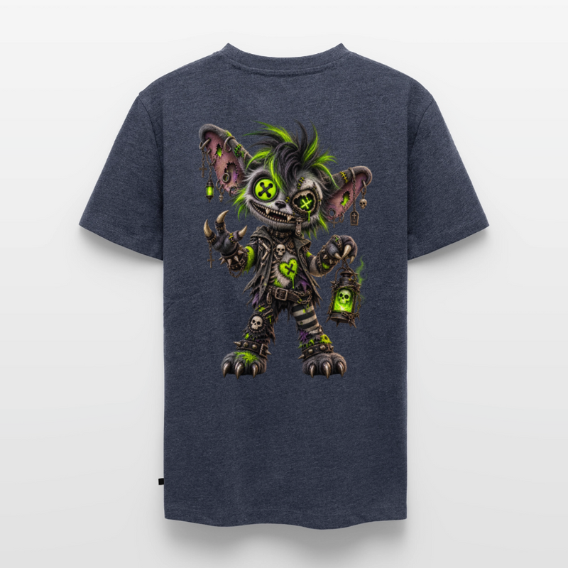 GRAVEYARD GIZZ – Herren Premium T-Shirt - Jeansblau 