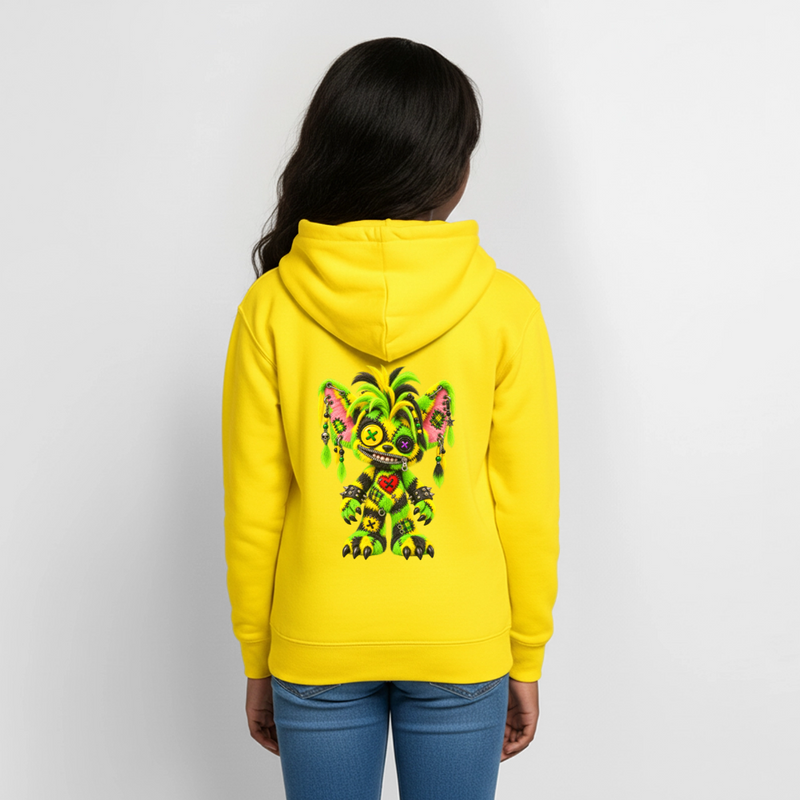 FUZZBALL GREMMY – Teenie Hoodie - Gelb