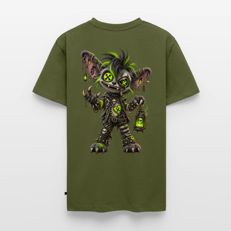 GRAVEYARD GIZZ – Herren Premium T-Shirt - Khaki