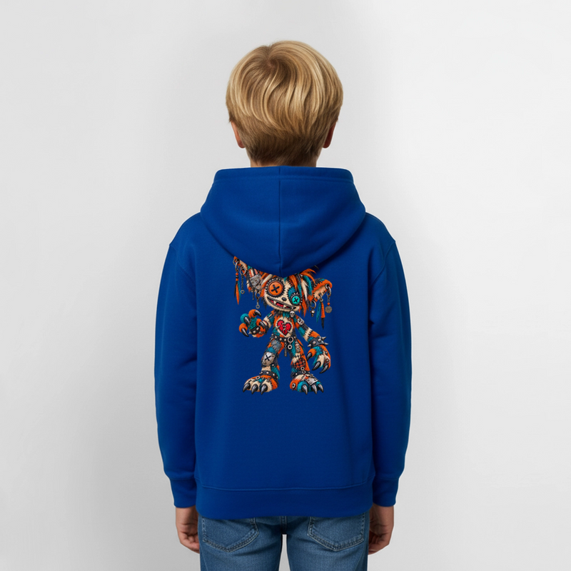 SCRAP JACK – Teenie Hoodie - Royalblau