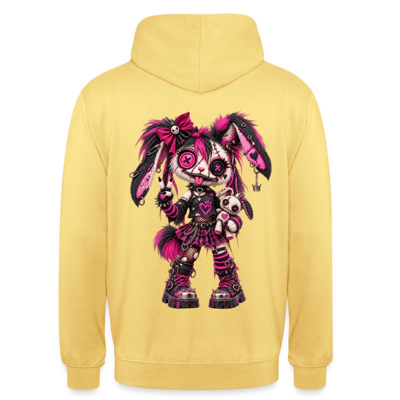 VELVET VEX – Herren / Unisex Hoodie - Zitronengelb