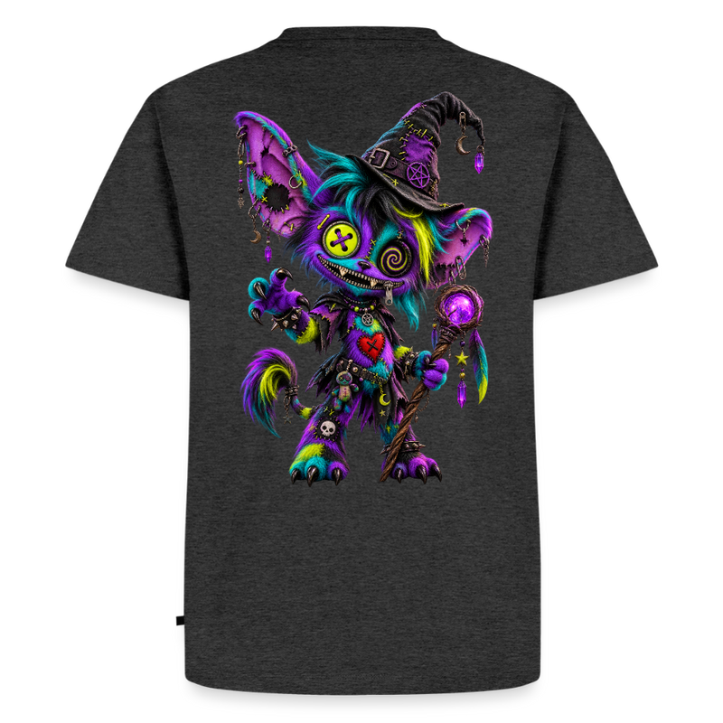 HEXIE HAZE – Herren Premium T-Shirt - Anthrazit meliert