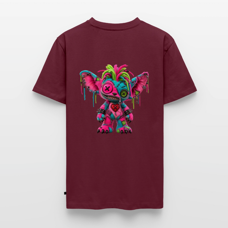 RIOT ROXIE – Herren Premium T-Shirt - Burgunderrot