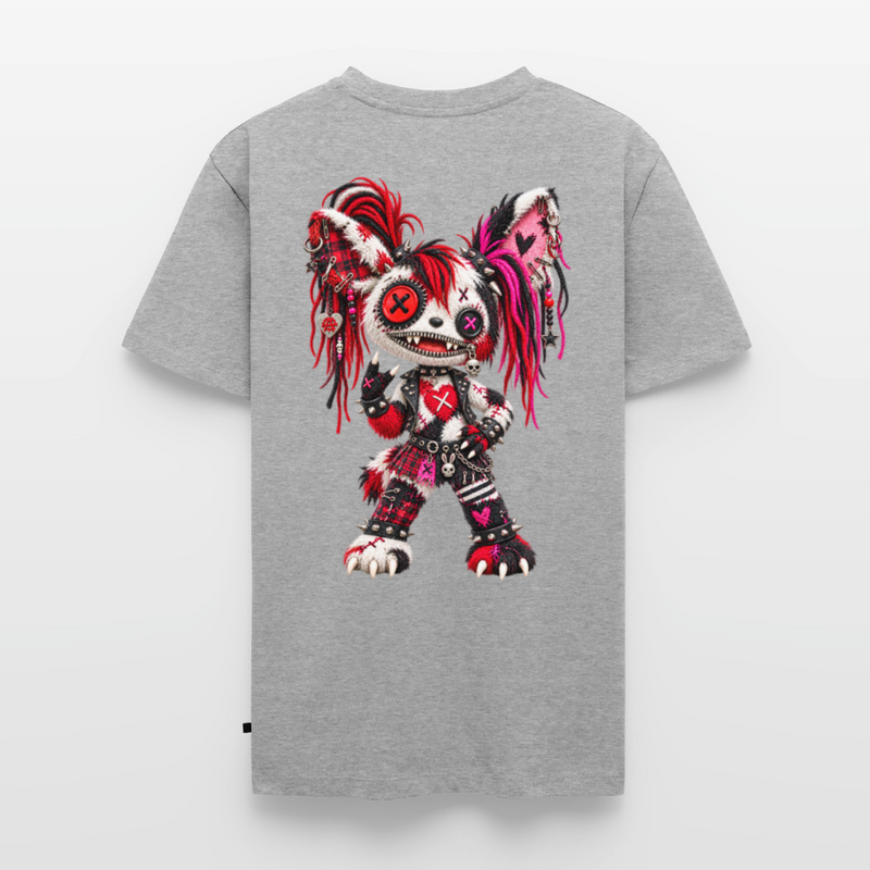 MOSH MOLLY – Herren Premium T-Shirt - Grau meliert