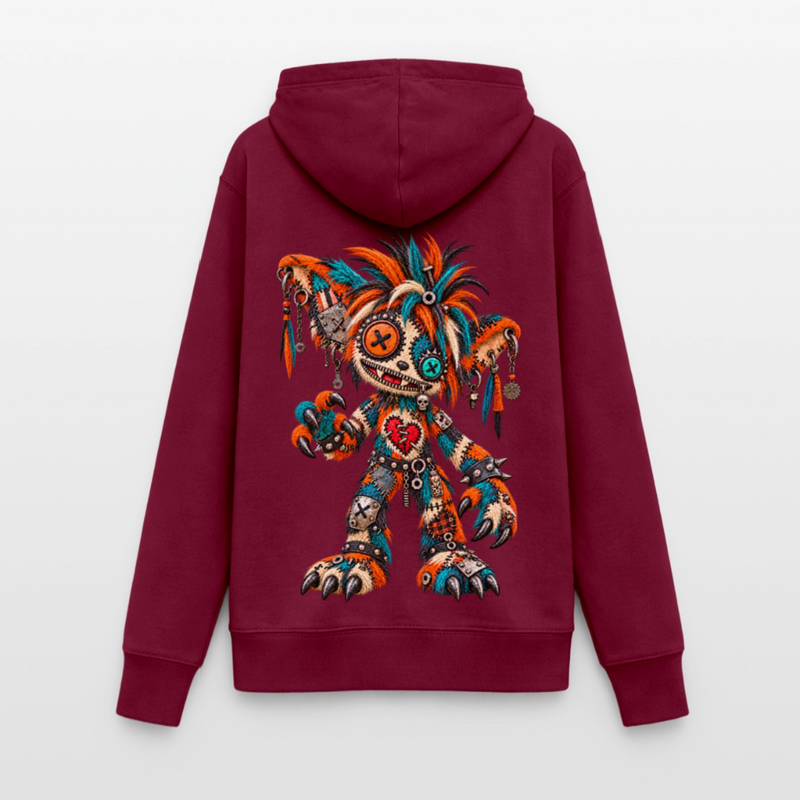 SCRAP JACK – Damen Hoodie - Bordeaux
