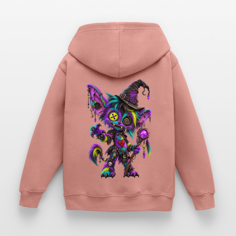 HEXIE HAZE – Kinder Hoodie - Altrosa