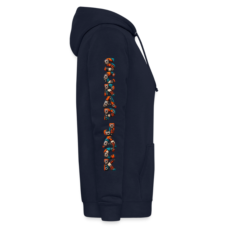 SCRAP JACK – Damen Hoodie - Navy