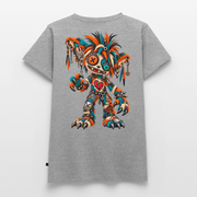 SCRAP JACK – Damen Premium T-Shirt - Grau meliert