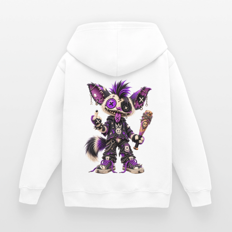 RAGGZR – Kinder Hoodie - Weiß