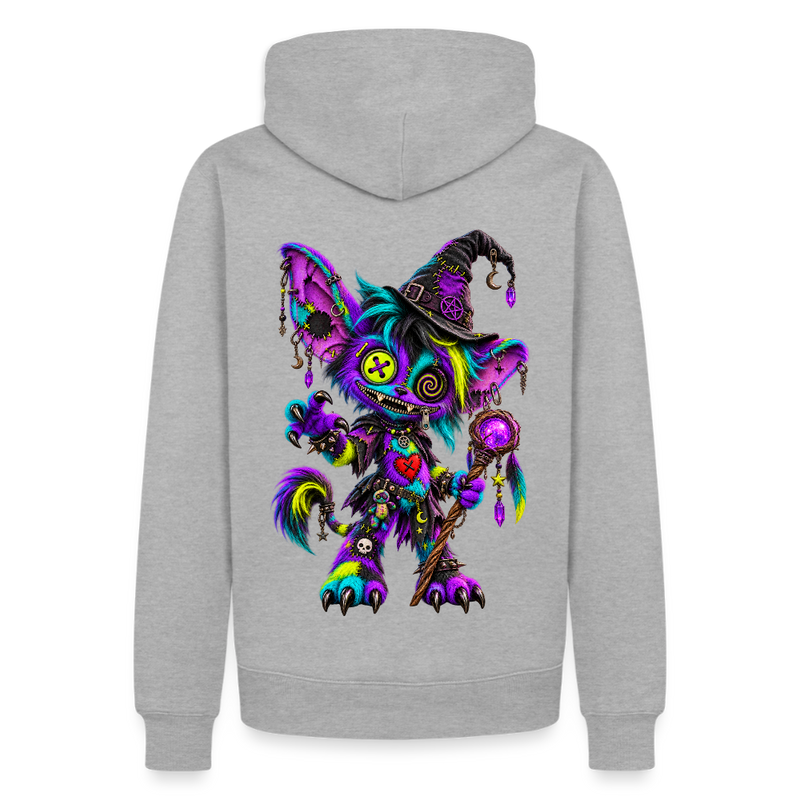 HEXIE HAZE – SPELLBOUND | Premium Männer-Hoodie - Grau meliert