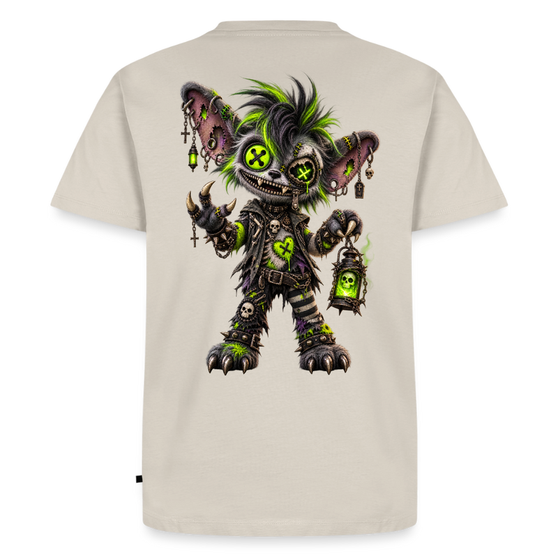 GRAVEYARD GIZZ – Herren Premium T-Shirt - Beige