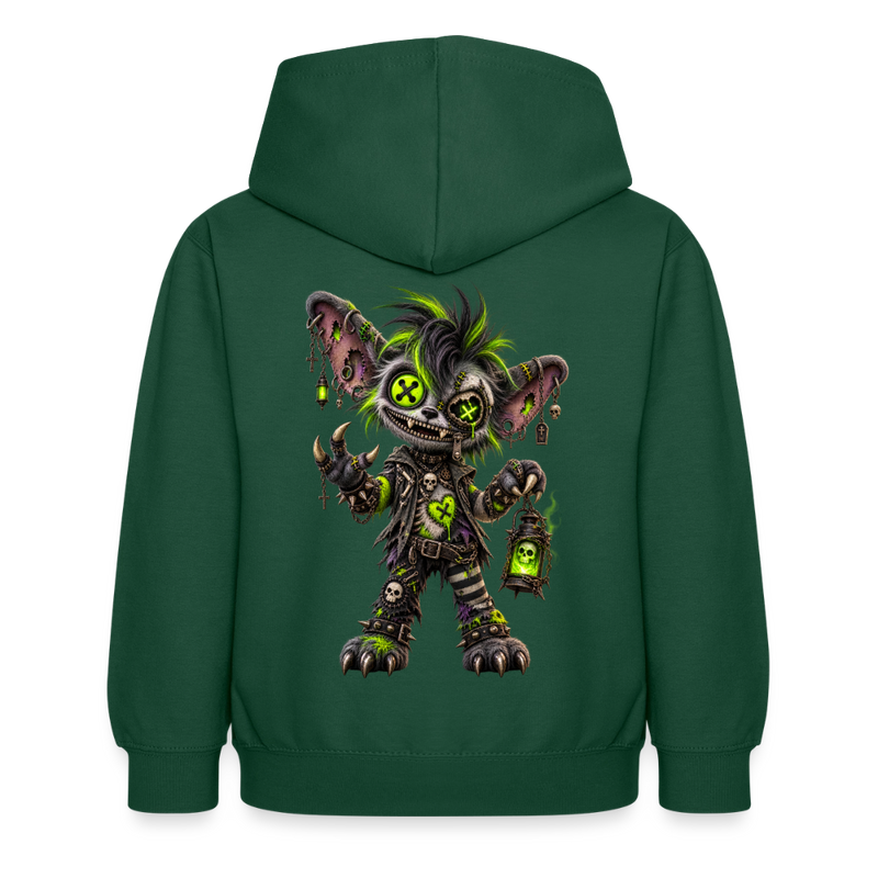 GRAVEYARD GIZZ – Kinder Hoodie - Flaschengrün