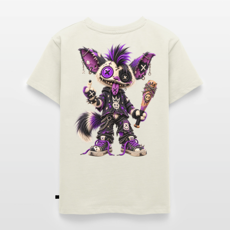 RAGGZR – Kinder Premium T-Shirt - Naturweiß