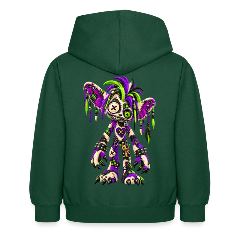 VOODOO VINNIE – Kinder Hoodie - Flaschengrün