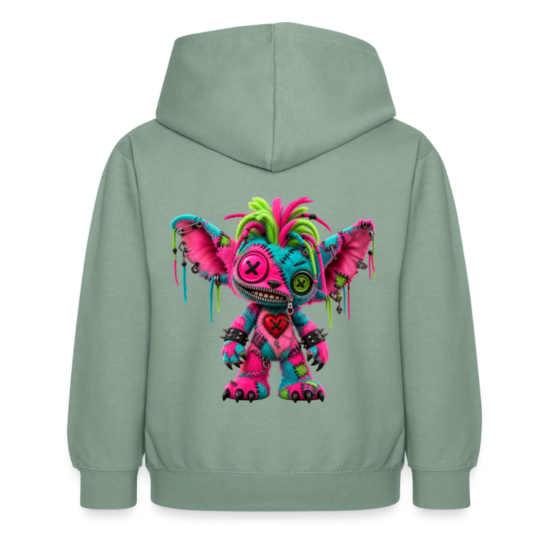 RIOT ROXIE – HIGHJUMP | Kinder Premium Hoodie - Graugrün