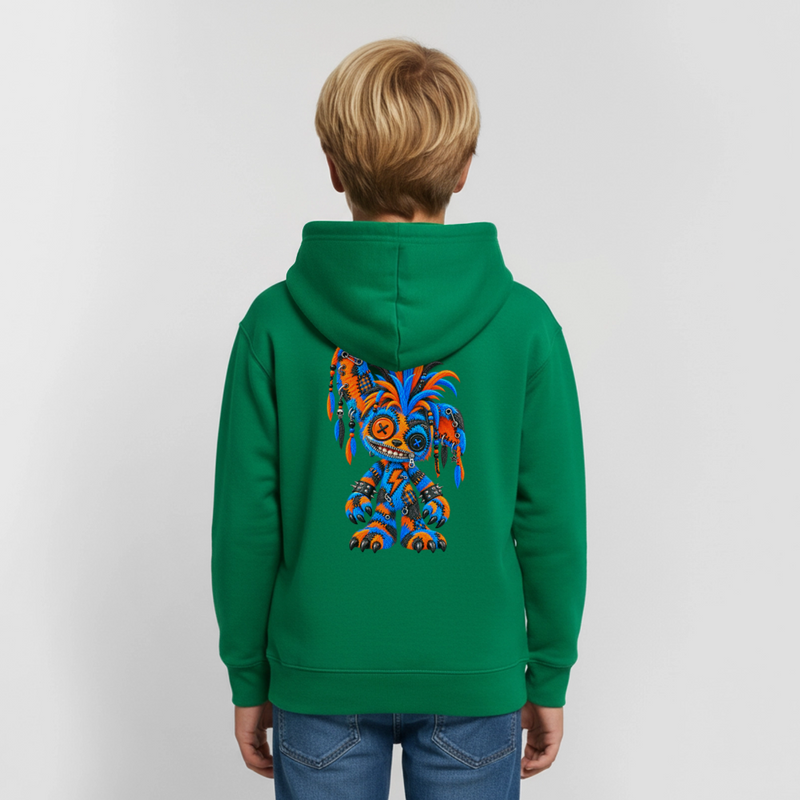 STATIC SPIKE – Teenie Hoodie - Kelly Green