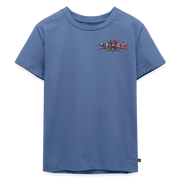 VELVET VEX – Kinder Premium T-Shirt - Taubenblau