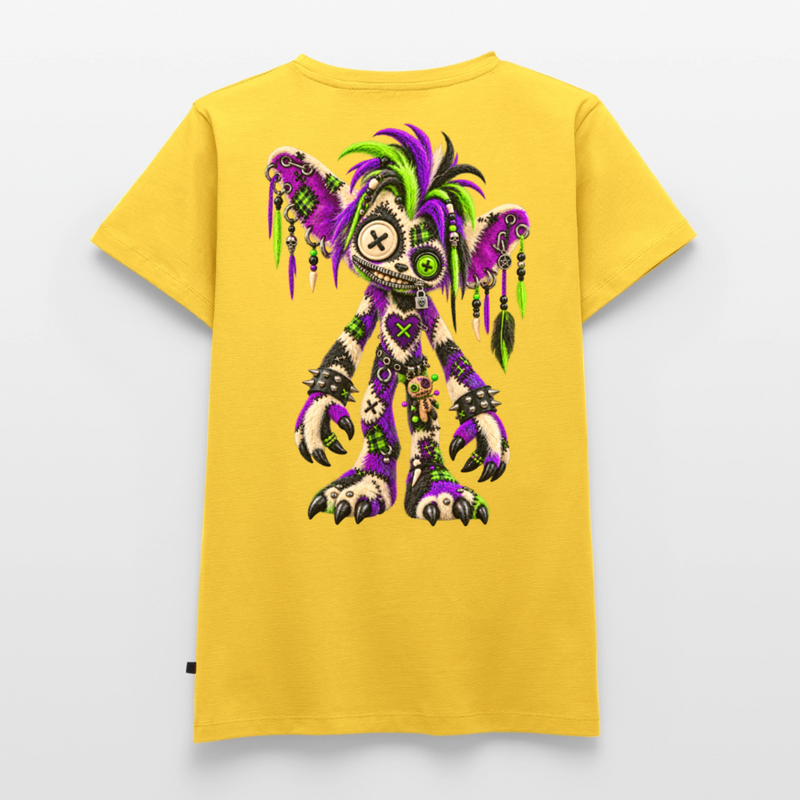 VOODOO VINNIE – Damen Premium T-Shirt - Sonnengelb